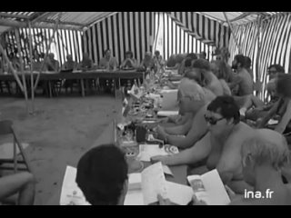 vid o ina - naturist congress at cap d'agde (1974)