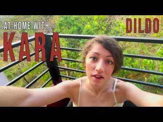 kara - at home with dildo